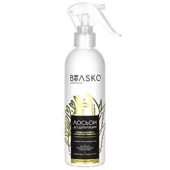 BEASKO SKIN Лосьон до депиляции с гелем алоэ-вера и экстрактом розмарина Shugaring Care 250.0