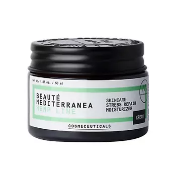 BEAUTE MEDITERRANEA Увлажняющий крем для лица на основе масла семян конопли 50.0
