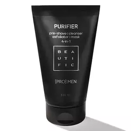 BEAUTIFIC Гель-скраб глубоко очищающий для умывания Purifier