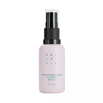 BEAUTIFIC Корректирующий СС-крем SPF15 Acne Away