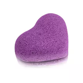 BEAUTY4LIFE Спонж для умывания, конняку в форме сердца