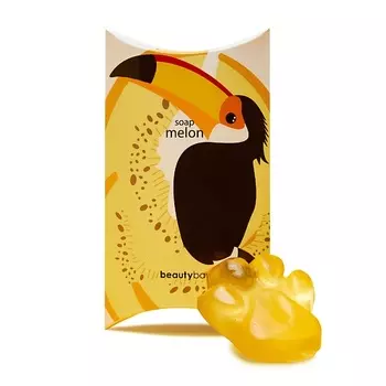 BEAUTY BAR Конжаковое мыло для умывания с ароматом дыни 50