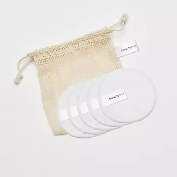 BEAUTY BAR Многоразовые диски для снятия макияжа