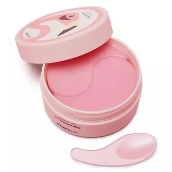 BEAUTY BAR Патчи гидрогелевые конжаковые с экстратктом граната