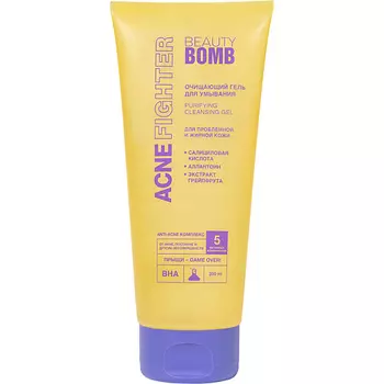BEAUTY BOMB Очищающий гель для умывания Acne Fighter Purifying Cleansing Gel