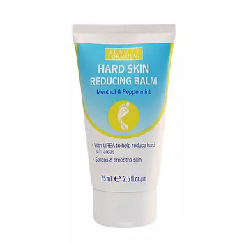 BEAUTY FORMULAS Бальзам для смягчения огрубевшей кожи Hard Skin Reducing Balm