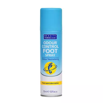 BEAUTY FORMULAS Спрей для ног нейтрализующий запах Odour Control Foot Spray
