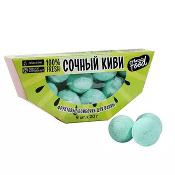 BEAUTY FOX Бомбочки для ванны «Сочный киви» 180.0