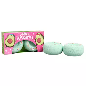 BEAUTY FOX Бурлящие пончики "АвоКардиО", с цитрусовым ароматом 130