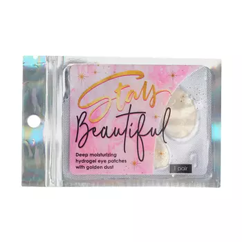 BEAUTY FOX Гидрогелевые патчи для глаз Stay beautiful, с частицами золота 2