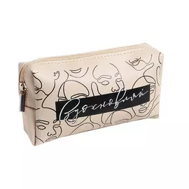 BEAUTY FOX Косметичка-пенал "Расцветай!", искусственная кожа