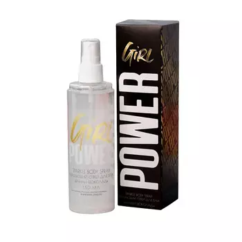BEAUTY FOX Мерцающий спрей для тела Girl POWER, банан-шоколад 150.0