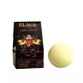 BEAUTY FOX Увлажняющая бомбочка с гиалуроновой кислотой Black, аромат персик