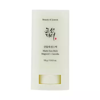 BEAUTY OF JOSEON Солнцезащитный стик-крем Matte Sun Stick : Mugwort + Camelia