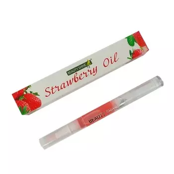 BEAUTY SHINE Масло для ногтей и кутикулы .Клубника