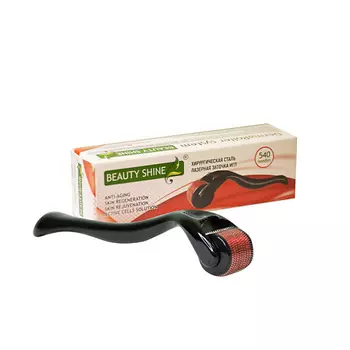 BEAUTY SHINE Мезороллер 540 игл, размер игл 1,00 хирургическая сталь