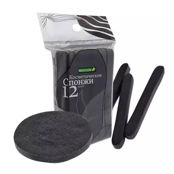 BEAUTY SHINE Спонж для умывания косметический прессованный