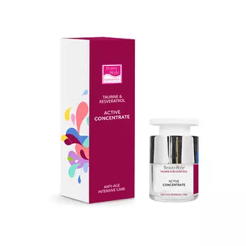BEAUTY STYLE Активный концентрат Anti Age plus "Taurine &amp; Resveratrol"