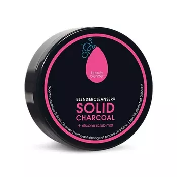 BEAUTYBLENDER Мыло для очистки спонжей и кистей с углем Solid Charcoal