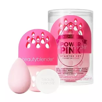 BEAUTYBLENDER Набор аксессуаров для макияжа All-Stars Power Pink Starter Set