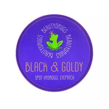 BEAUTYDRUGS Гидрогелевые патчи для глаз Black&Goldy 60