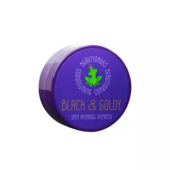 BEAUTYDRUGS Патчи для глаз Black&Goldy Spot Hydrogel Eyepatch