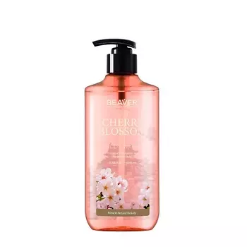 BEAVER Гель для душа увлажняющий Cherry Blossom с экстрактом цветка Вишни
