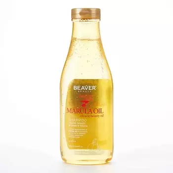 BEAVER Шампунь для сухих и нормальных волос с маслом Марулы