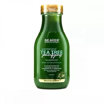 BEAVER Шампунь с маслом Чайного дерева 60