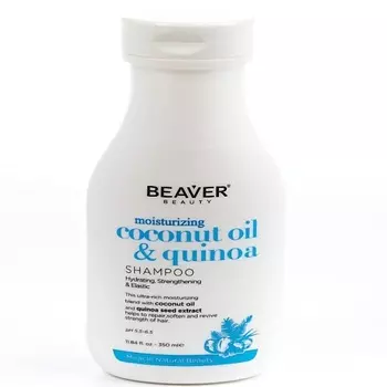 BEAVER Шампунь с маслом Кокоса 350