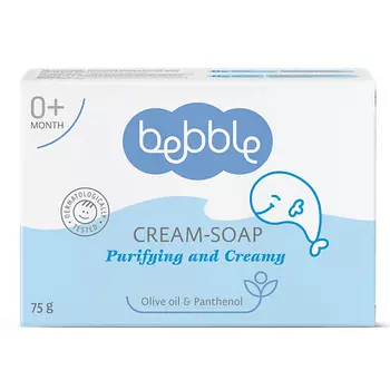 BEBBLE Крем-мыло детское Олива 75