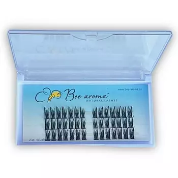 BEE AROMA Накладные ресницы пучки микс "Los Angeles" max 1