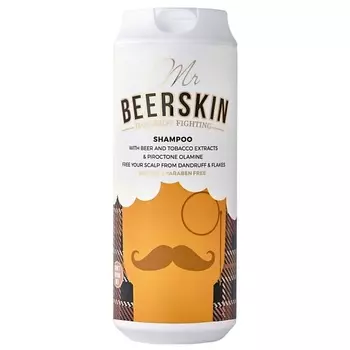 BEERSKIN Шампунь с пивными экстрактами, против перхоти Mr Beerskin Dandruff-Fighting Shampoo