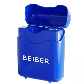 BEIBER Зубная нить тонкая со вкусом мяты 30м