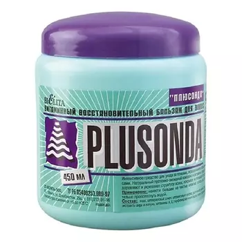 БЕЛИТА Бальзам для волос "ПЛЮСОНДА" витаминный и восстановительный 450.0