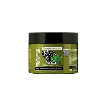 БЕЛИТА Бальзам-кондиционер для ослабленных и выпадающих волос "Усьма и черная репа" Целебные решения 300.0