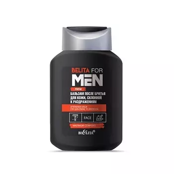 БЕЛИТА Бальзам после бритья для кожи, склонной к раздражениям Belita For Men 250.0