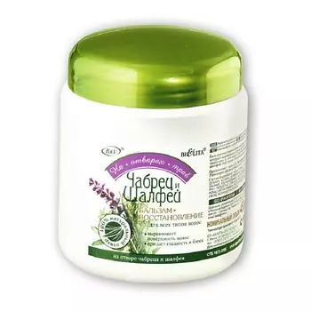 БЕЛИТА Бальзам-восстановление Чабрец и Шалфей На Отварах Трав 450.0