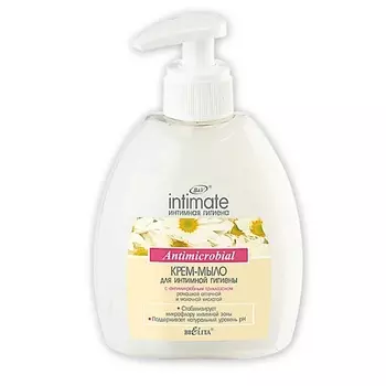 БЕЛИТА Крем-мыло для интимной гигиены с антимикробным триклозаном 300