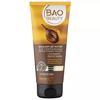 БЕЛИТА-М Бальзам-детанглер для поврежденных волос BAOBEAUTY с пептидами и маслом баобаба 200.0