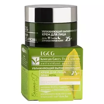 БЕЛИТА-М Крем для лица EGCG Korean GREEN TEA увлажняющий выравнивающий 25+ 50.0