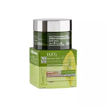БЕЛИТА-М Крем-мультипротектор для лица EGCG Korean GREEN TEA восстанавливающий 50.0