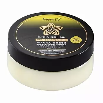 БЕЛИТА-М Маска - блеск для поврежденных волос питательная SACHA INCHI OIL ОРЕХОВАЯ ТЕРАПИЯ 200.0