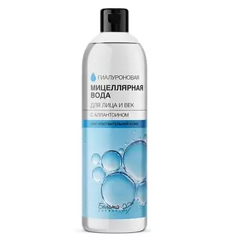 БЕЛИТА-М Мицеллярная вода для лица и век гиалуроновая с аллантоином для чувствительной кожи 400.0