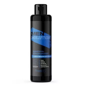 БЕЛИТА-М Шампунь-кондиционер с укрепляющим комплексом Economy lines Men solution 400.0