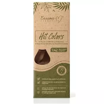 БЕЛИТА-М Стойкая краска для волос HIT COLORS с маслом оливы и пантенолом