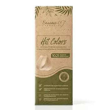 БЕЛИТА-М Стойкая краска для волос HIT COLORS с маслом оливы и пантенолом