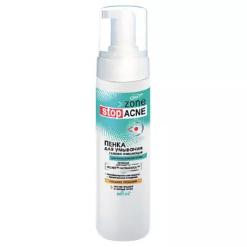 БЕЛИТА Пенка для умывания глубоко очищающая Zone Stop Acne 175.0