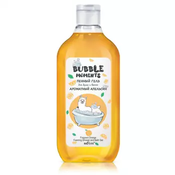 БЕЛИТА Гель для душа и ванны пенный Ароматный апельсин Bubble Moments 300.0