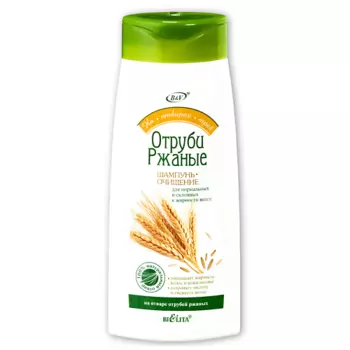 БЕЛИТА Шампунь-очищение для волос Отруби ржаные На Отварах Трав 480.0